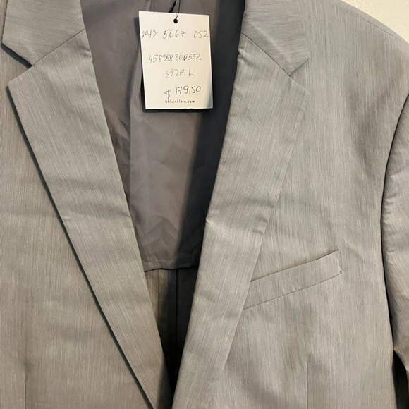 NWT - Calvin Klein Light Gray Blazer